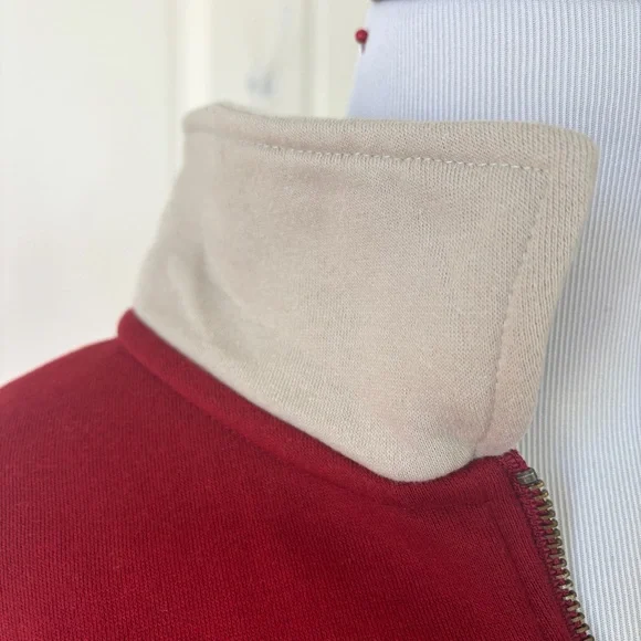 Taylor Swift “Taylor’s Version” RED Quarter-Zip Polo Sweater, L-XXL fit - Picture 6 of 13